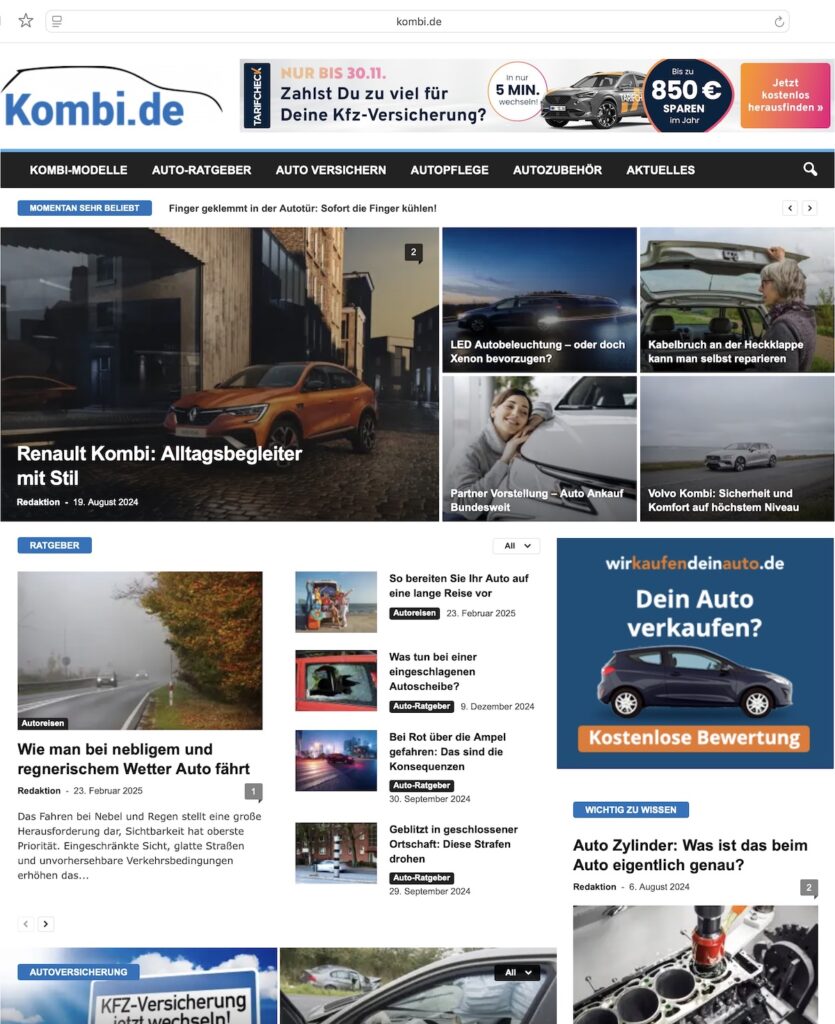 Home Auto-Kombi